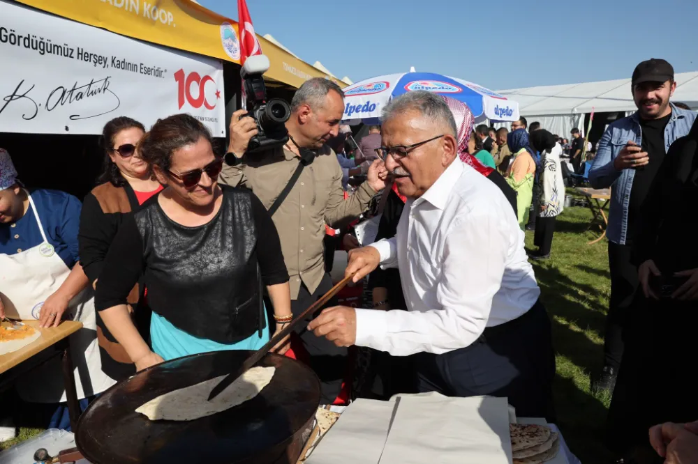 Kayseri Gastronomi Günleri tam not aldı