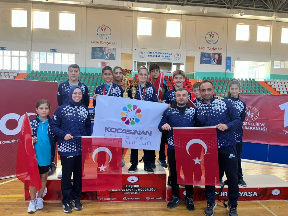 Kocasinan’ın sporcuları, şampiyonluğa doymuyor