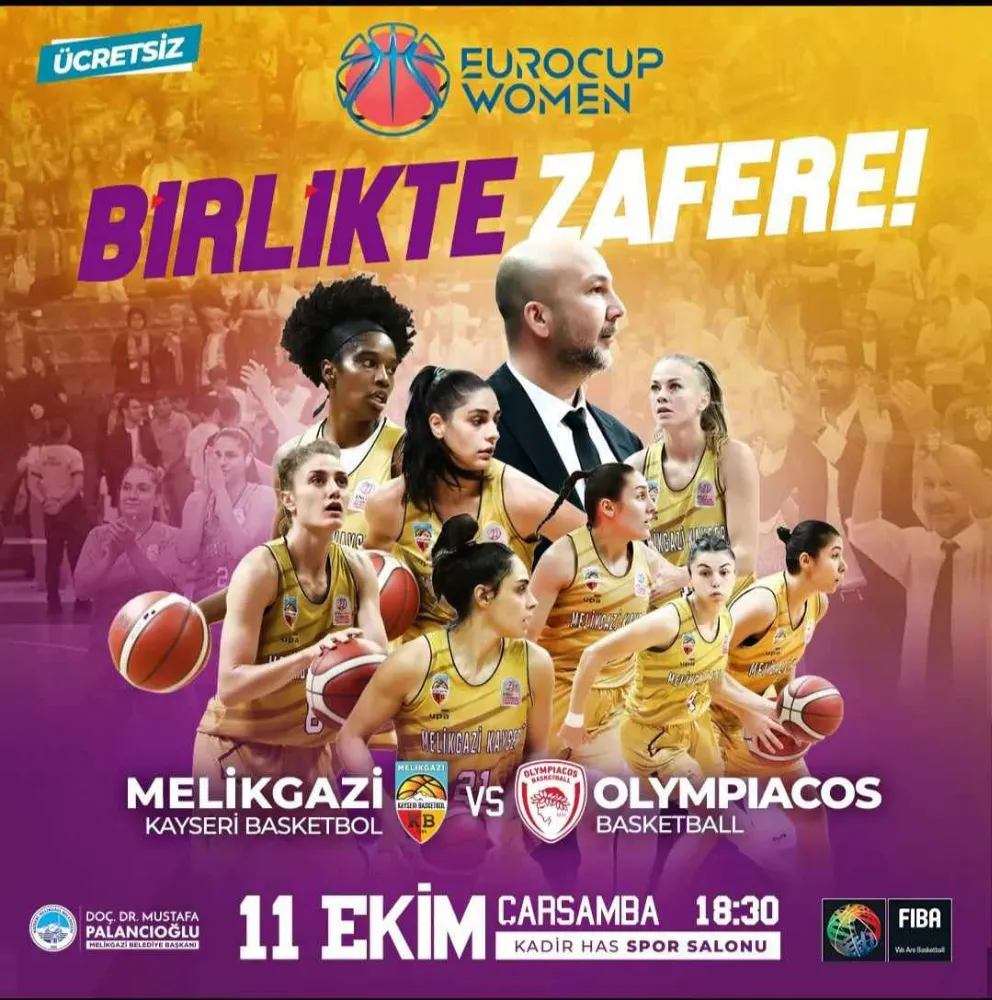 Melikgazi’de gözler eurocup’ta 