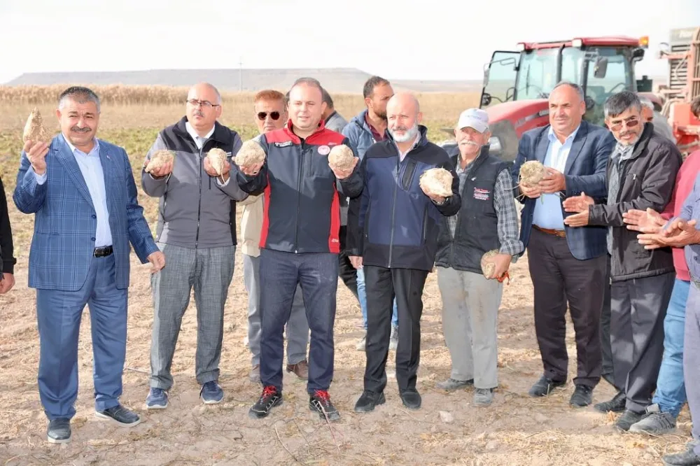 Yapılan yatırımlarla Kocasinanlı çiftçilerin hasatta yüzü gülüyor