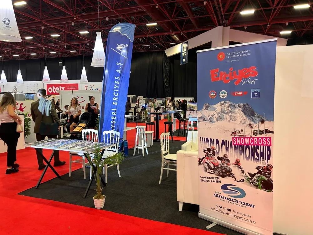 Erciyes, Antalya Turizm Fuarı’nda tanıtıldı