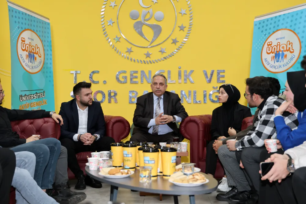 Başkan Yalçın’ın ‘Genç Ofis’ mesaisi