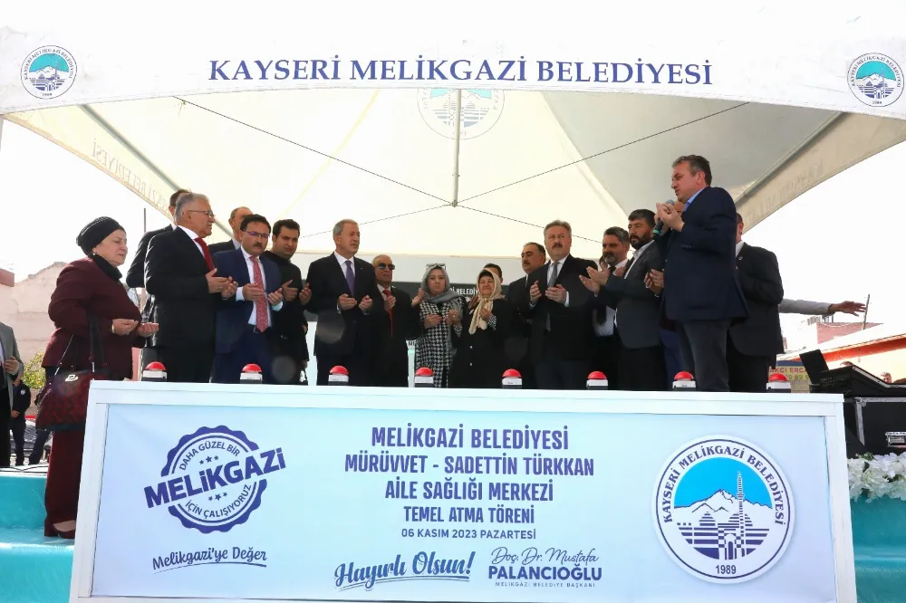 Melikgazi’de bir ASM’nin daha temeli atıldı