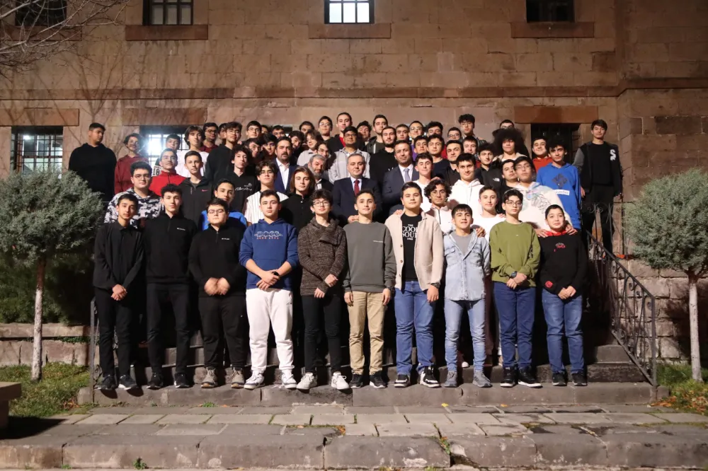 Talas Gençlik Merkezi’nde Öğrenciler ile Buluştu