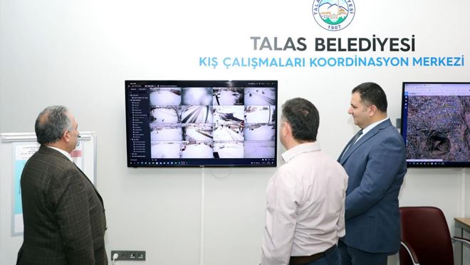 Talas’ta yollar açık