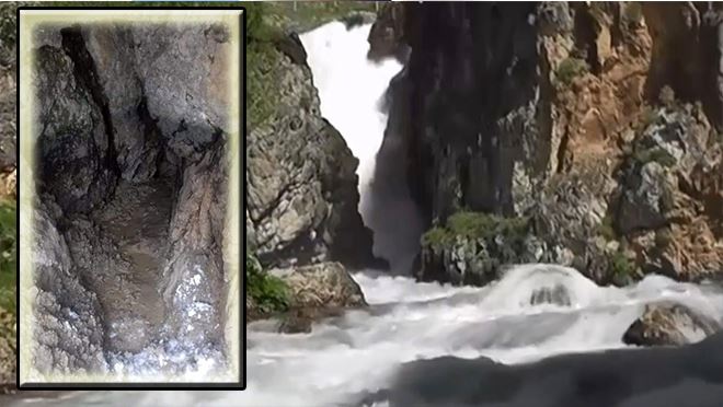 Deprem Sonrasında Homurlu Şelalesinin Suyu Kesildi 