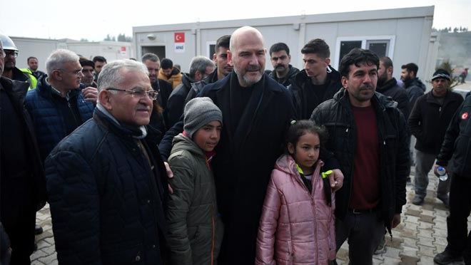 Bakan Soylu’dan Başkan Büyükkılıç’a ‘Çarşı’ teşekkürü