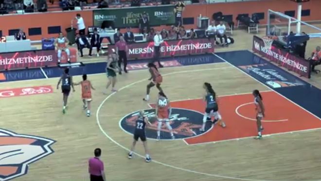 Melikgazi Basketbol lidere direnemedi 