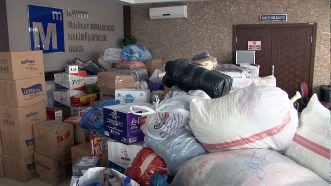KSMMMO ve Kayseri Barosu’ndan depremzedelere yardım kampanyası