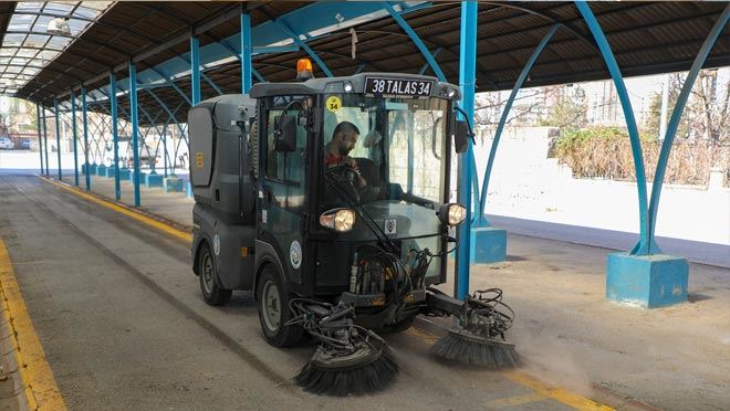 Talas pazarları her zaman tertemiz