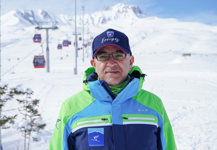 Erciyes’te sezon tüm hızıyla devam ediyor