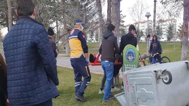 İnönü parkı’nda sopalı kavga: 6 yaralı
