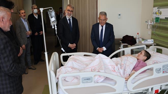   Büyükkılıç ve Yıldız’dan depremzedelere ziyaret