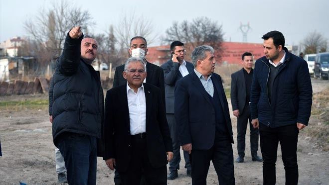 Başkan Büyükkılıç’tan İncesu’ya geçmiş olsun ziyareti