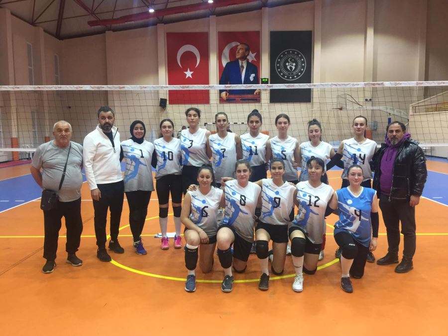 Voleybol bölgesel lig maçları sona erdi 