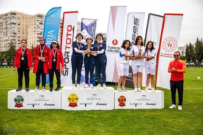 Spor a.ş. okçuluk takımından tarihi başarı