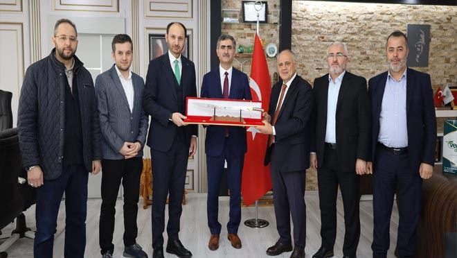   Öztürk Verenel Derneği yöneticilerini ağırladı