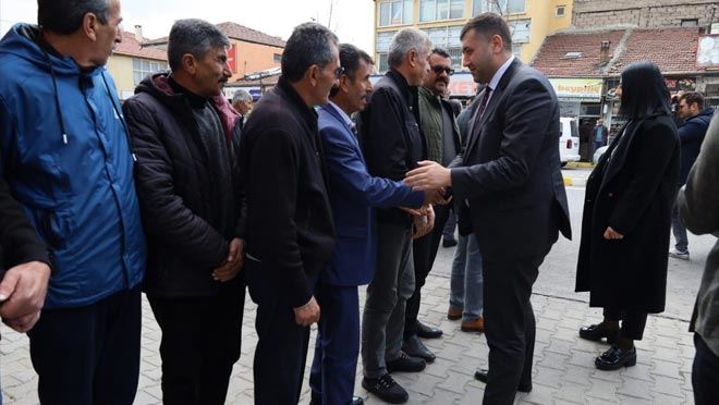 Özdemir ve Ersoy seçim çalışmalarını sürdürüyor