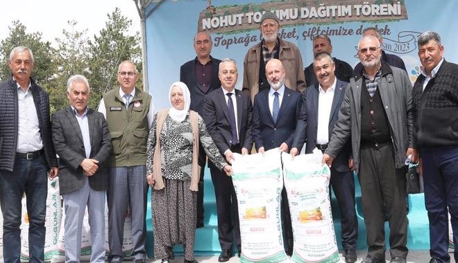  Çiftçiye beyaz sertifikalı 15 ton tohum 