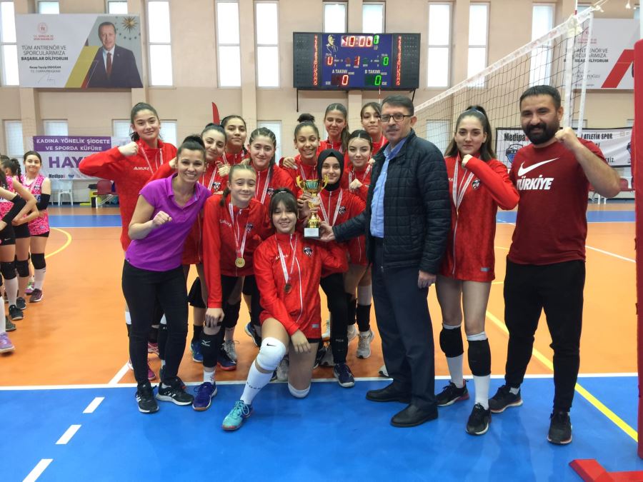 Midi kız ve küçük erkek grup maçları kayseri’de