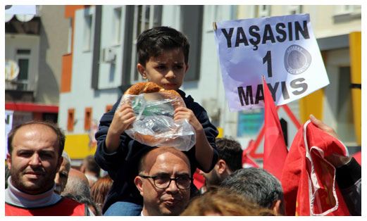 Emek ve Dayanışma Günü coşku ile kutlandı 