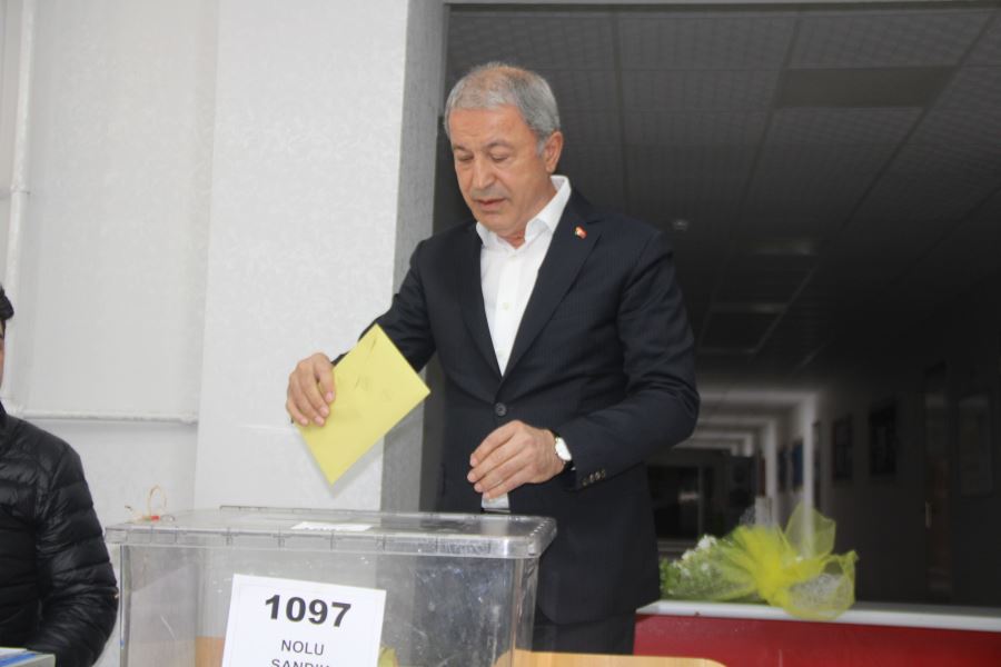 Bakan Akar oyunu Kayseri