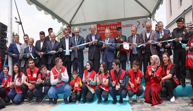  Kızılay Talas’a modern hizmet binası