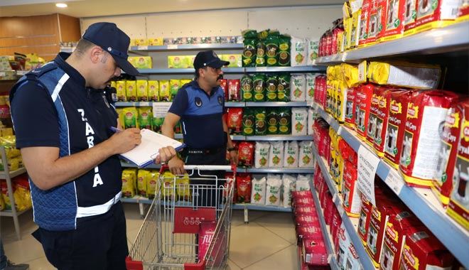 Talas Zabıtası’ ndan marketlere denetim