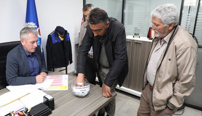  Talas’ta kurban satış yerlerini kura ile belirlendi