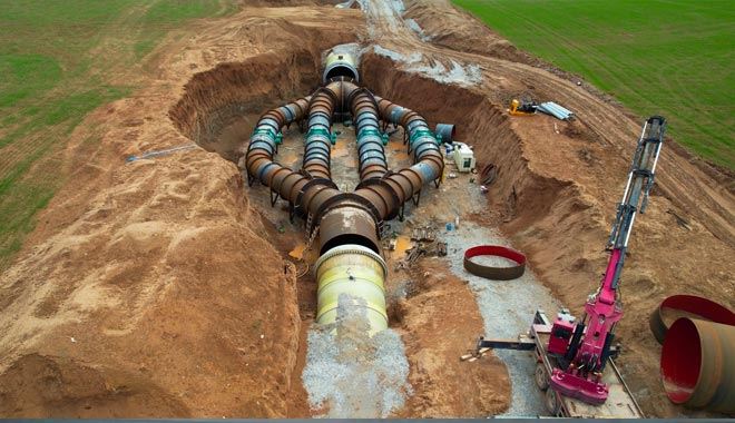  Bünyan Sarıoğlan sulama çalışmaları hız kesmiyor