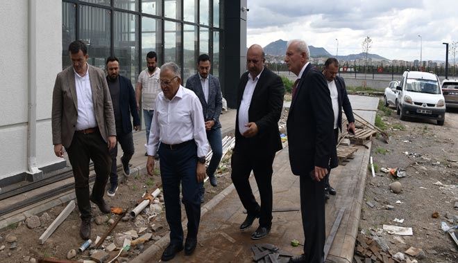 Büyükkılıç ödüllü ‘Hospice’ projesini inceledi