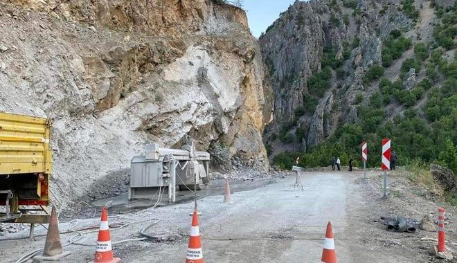 Kapuzbaşı yolu 10 gün kapalı