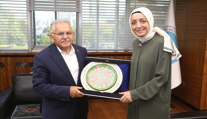  Büyükkılıç Cumhurbaşkanlığı Başdanışmanı Oruç’u ağırladı