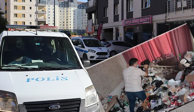 Kiracı gitti, çöp ev kaldı