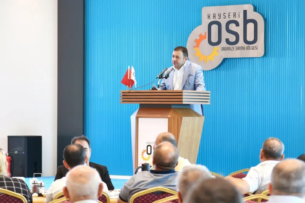 Kayseri OSB sanayicisi, yangın ve afetlere karşı dayanışma içinde olacak