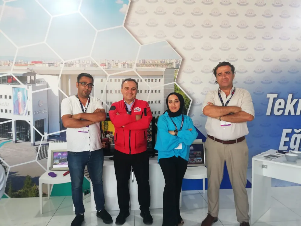 TEKNOFEST 2023 Ankara’da ERÜ standına yoğun ilgi