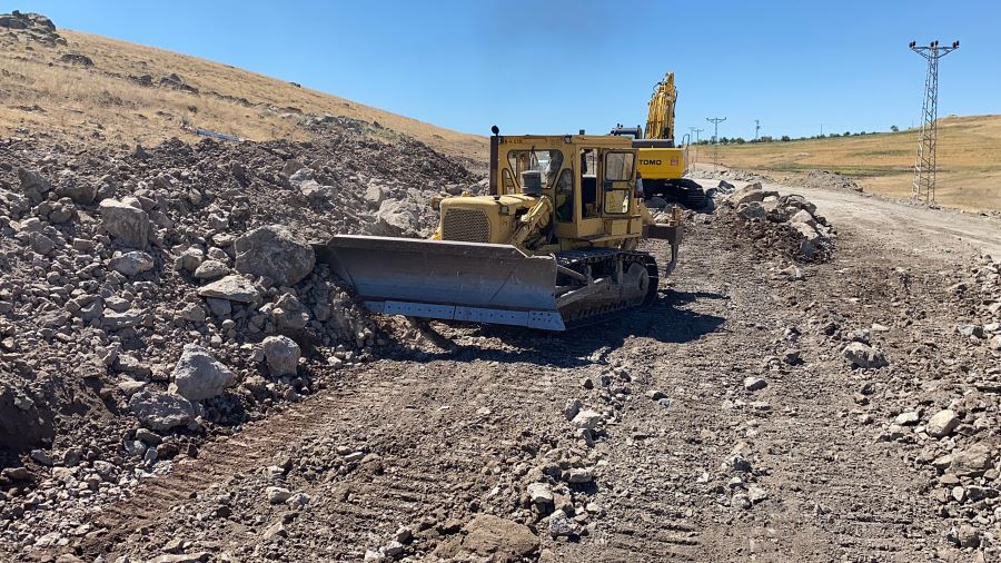 Çevril-Taşhan arasındaki yolda önemli çalışma