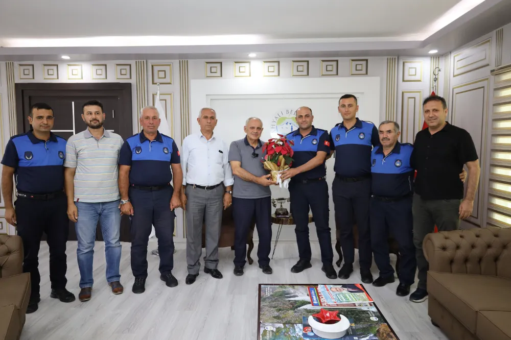 Başkan Öztürk Zabıta Haftası’nı kutladı