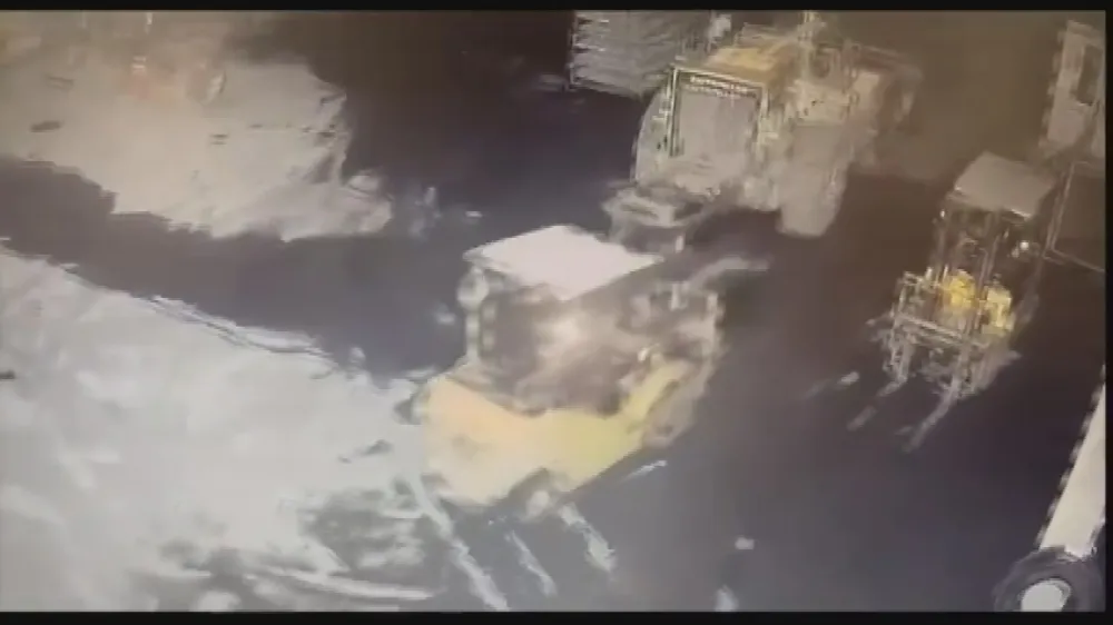 İş yerlerinden forklift çalan şahıs yakalandı