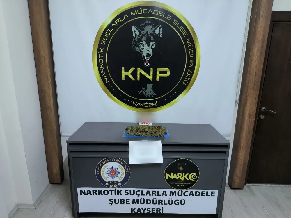 Uyuşturucu operasyonunda 1 kişi gözaltında!