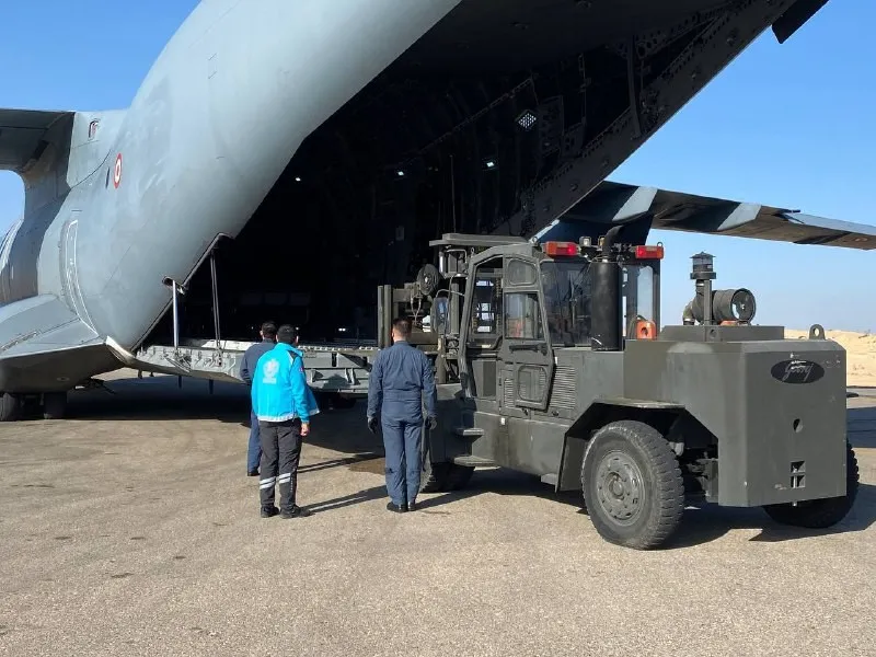 Kayseri’den çıkan ‘insani yardım’ Mısır’a ulaştı