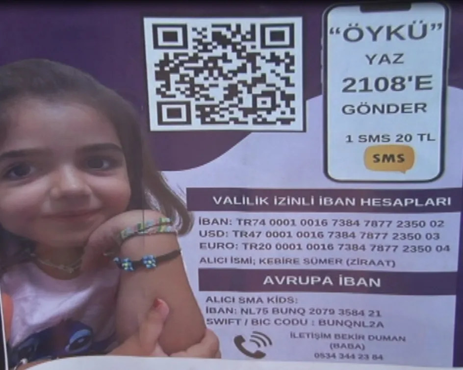 SMA TİP 1 Hastası ‘ÖYKÜ’ İçin Kritik Süreç 