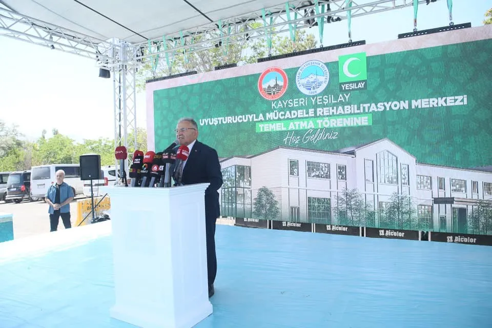 Büyükşehir’den Kayseri Yeşilay Rehabilitasyon Merkezi’ne tam destek