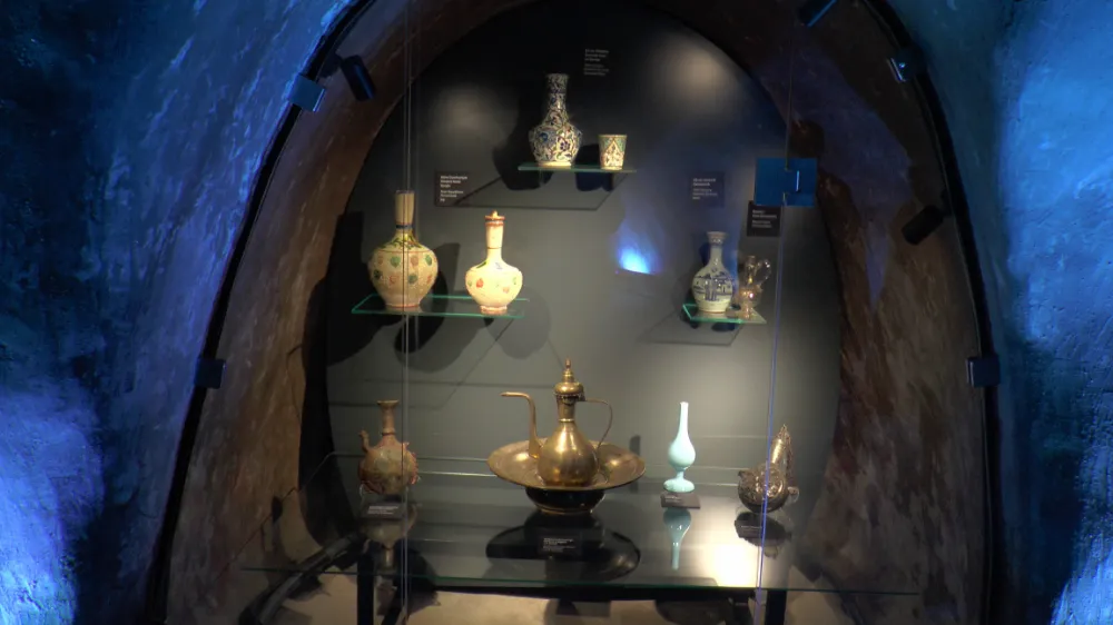 Talas Belediyesi tarihi su sarnıcını gün yüzüne çıkardı