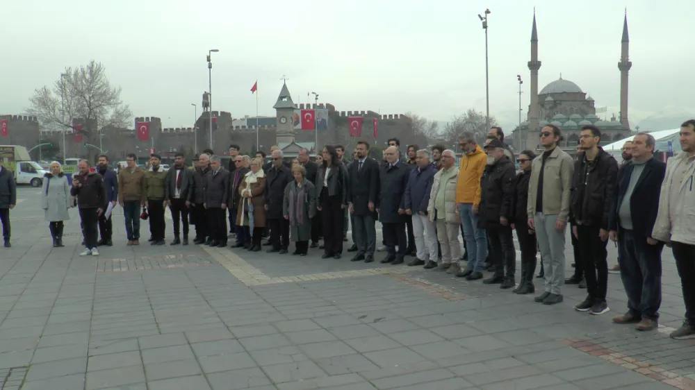 Kayseri’de 27 Mart Tiyatro Günü için tören düzenlendi