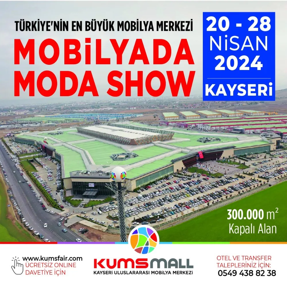 Mobilyada Moda Show 20-28 Nisan’da