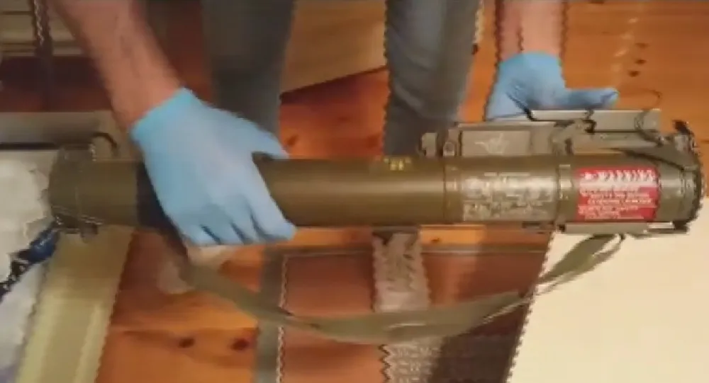 Operasyonda lav silahı ele geçirildi