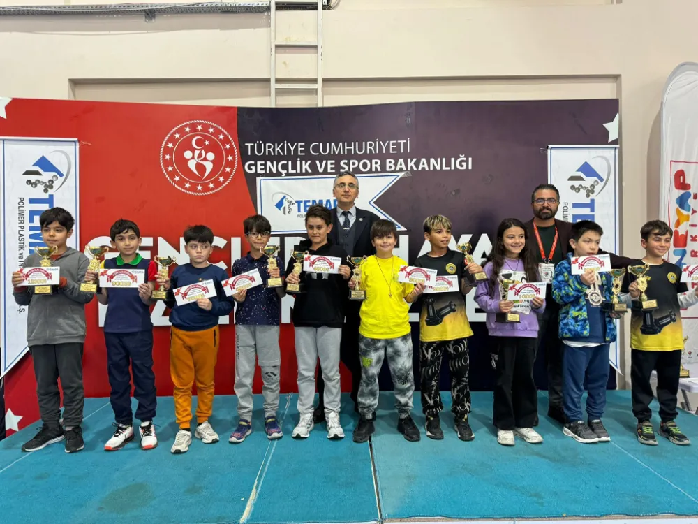 Gençlik ve spor bayramı satranç turnuvası  sona erdi