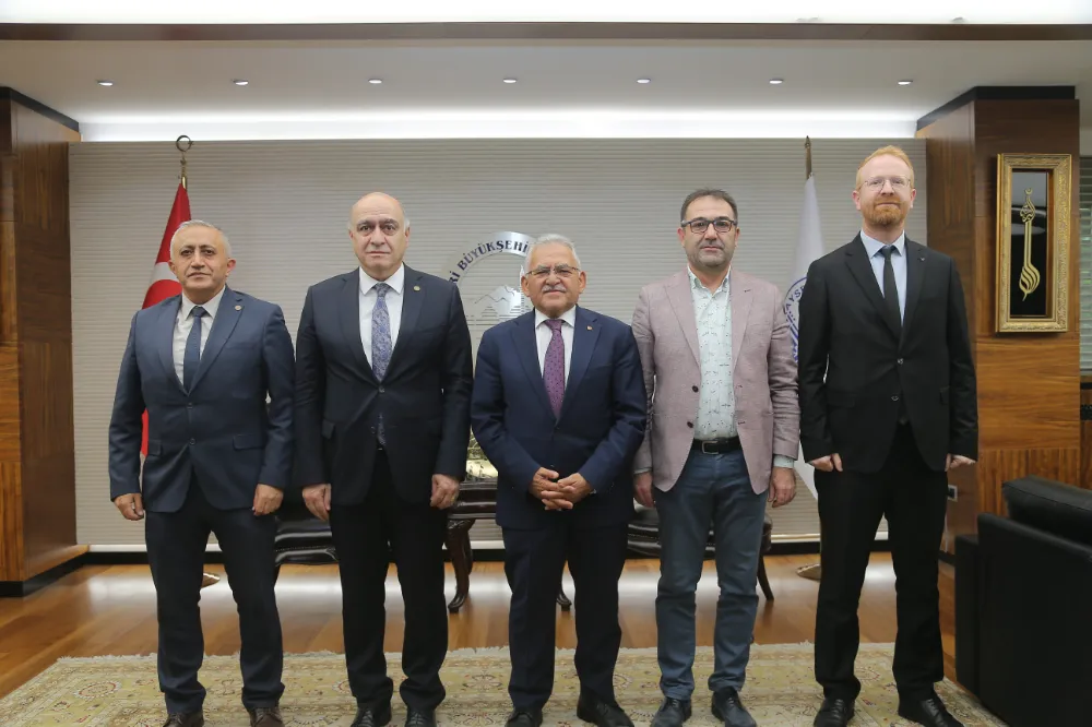 Baro Başkanı Köse ve yönetimini ağırladı