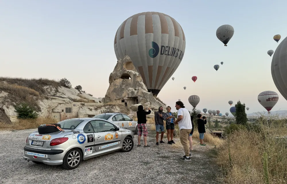 Doğu-Batı Dostluk ve İpek Yolu Rallisi Kapadokya